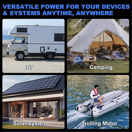 12v 100ah Lifepo4 Lithium Battery,12 Volt Lithium Group Size 31 Battery, Travel Trailer Battery