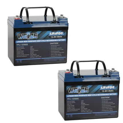 WEIZE LiFePO4 Lithium Camper Vans Batteries WEIZE