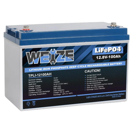 WEIZE LiFePO4 Lithium Camper Vans Batteries WEIZE